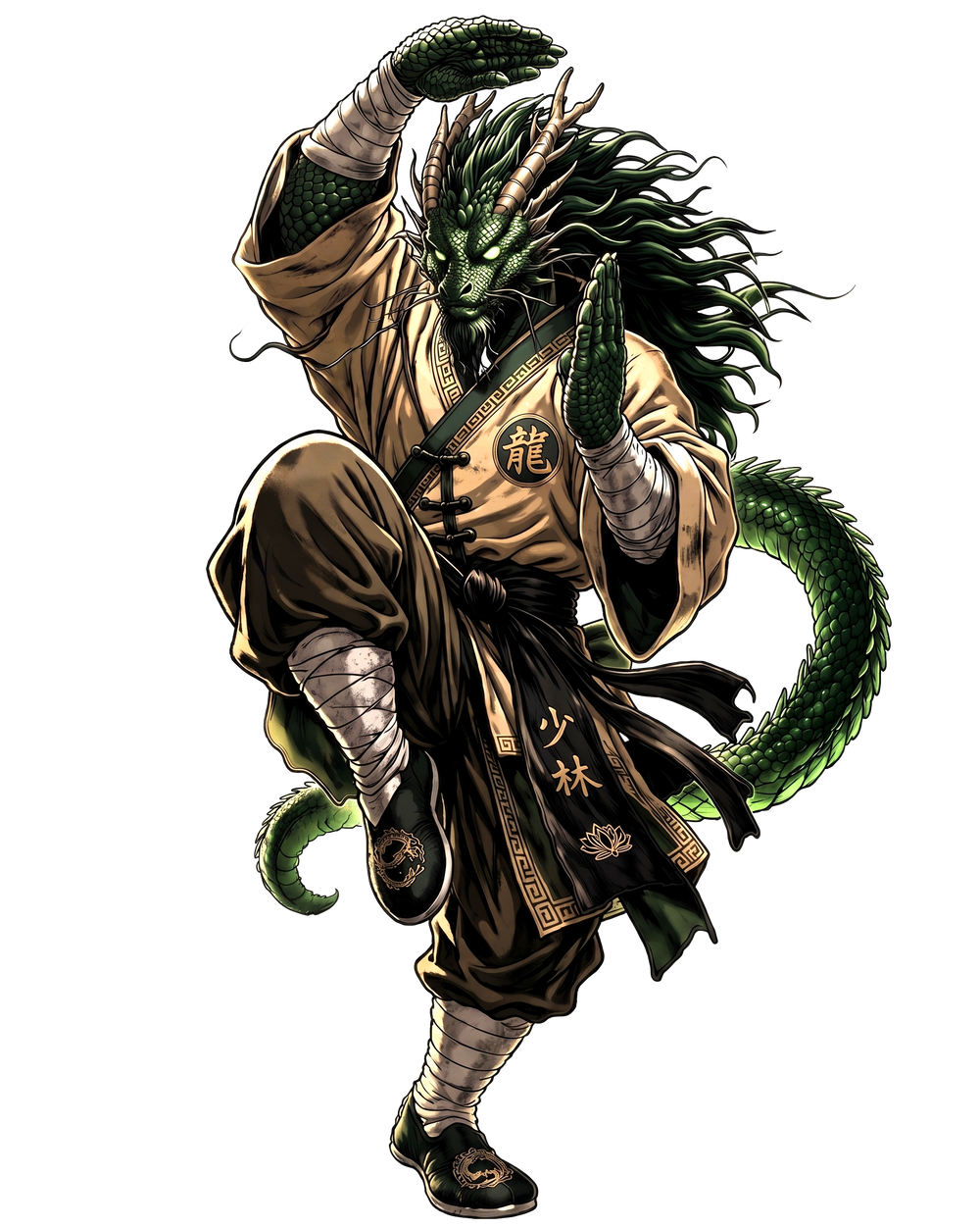 Dragon Style mascot